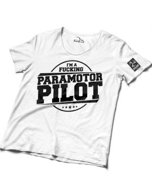 I'm a Fucking Paramotor Pilot Férfi Hátimotoros Póló