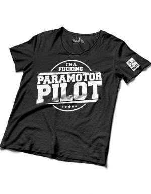 I'm a Fucking Paramotor Pilot Férfi Hátimotoros Póló