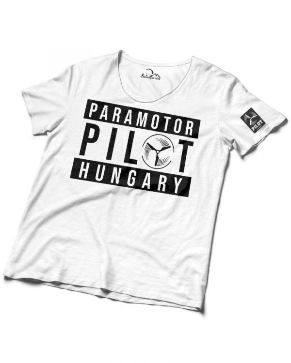 Paramotor Pilot Hungary Férfi Hátimotoros Póló Paramotor Pilot Hungary Férfi Hátimotoros Póló